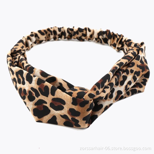 Fashion Letter Designer Luxury Elastic Yoga Hair Bands Wrap Elastic Turban Headband Nine Color